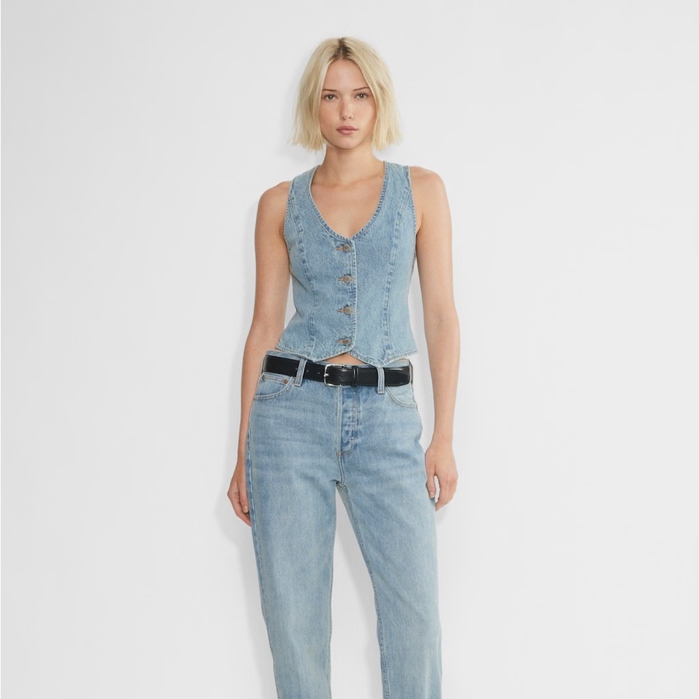 Aritzia | Denim Forum The '90s Mia Denim Vest